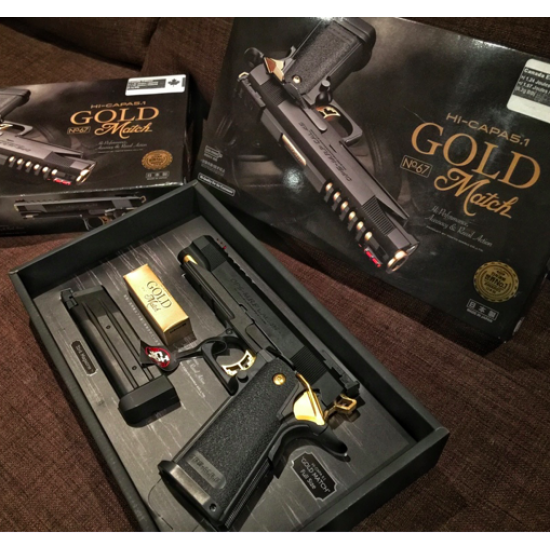 Tokyo Marui Hi-Capa 5.1 Gold Match GBB